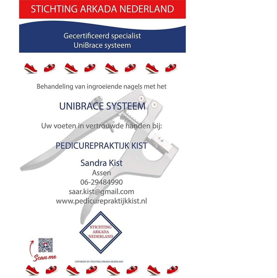 Unibrace Certificaat
